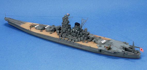 フジミ1/700戦艦大和 完成品 船・ボート