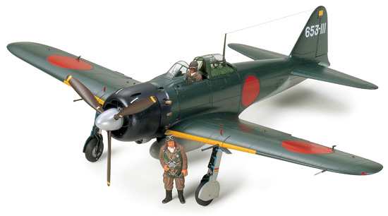 【在庫NEW】1/350 フジミ　艦載機　　零戦２１型　精密完成品 日本