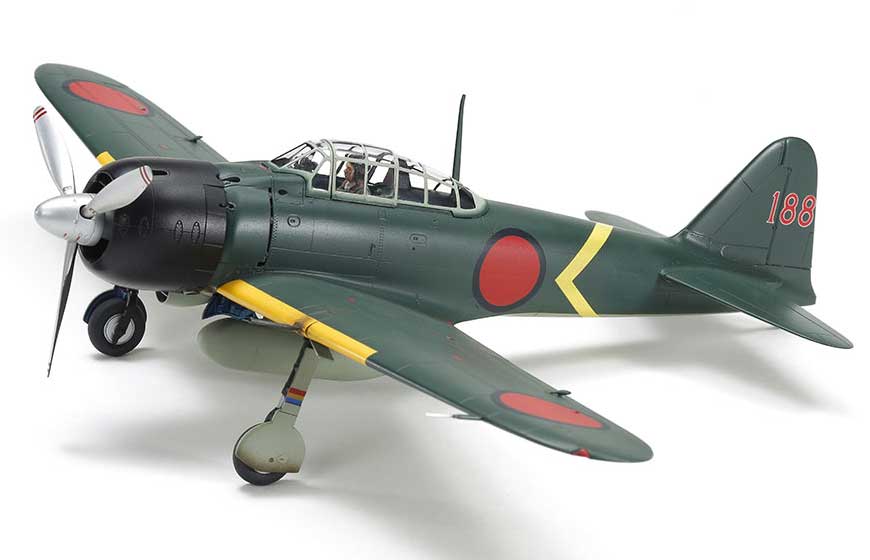 1/48 マスターワークコレクション 三菱 零式艦上戦闘機 二二型甲 第582航空隊 #188 (完成品) - 戦艦大和ショップ